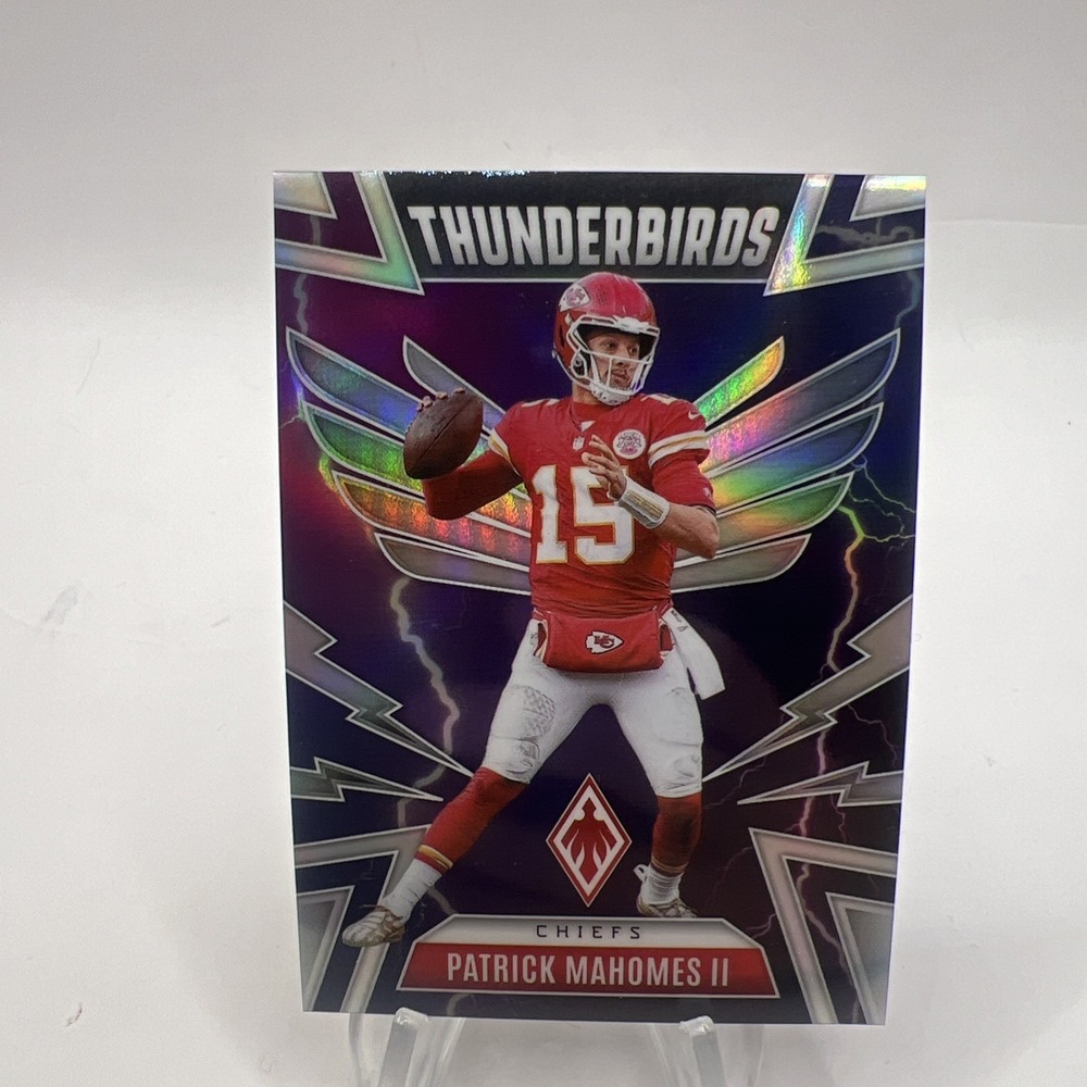 Patrick Mahomes 2025 Panini Phoenix Thunderbirds Silver Chiefs